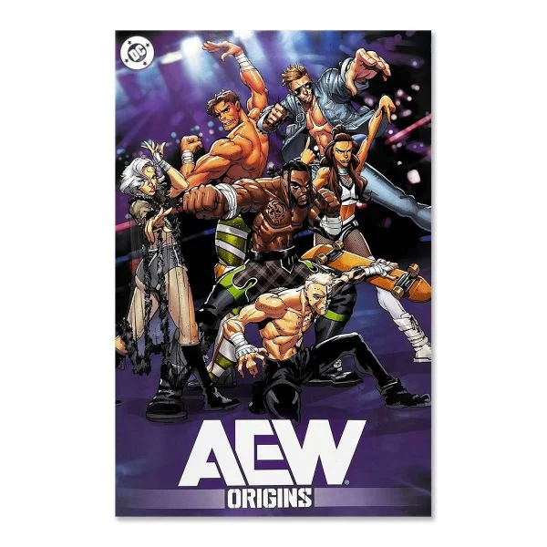 DC x AEW AEW Origins Comic Book (24 Pages) Comics book PW Catalog