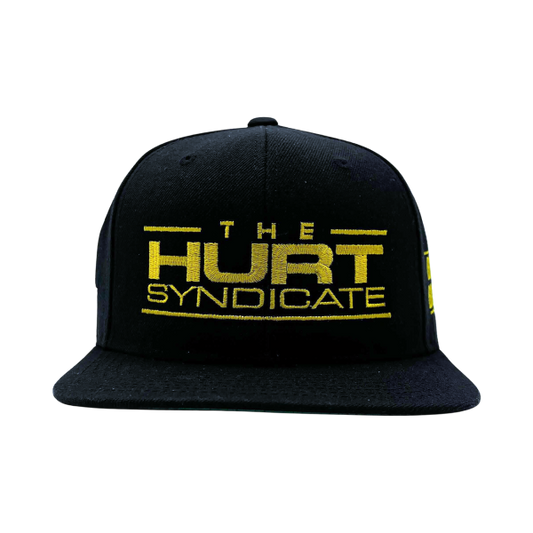The Hurt Syndicate Best for Business Premium Embroidered Flatbill Snapback Hat PW Catalog