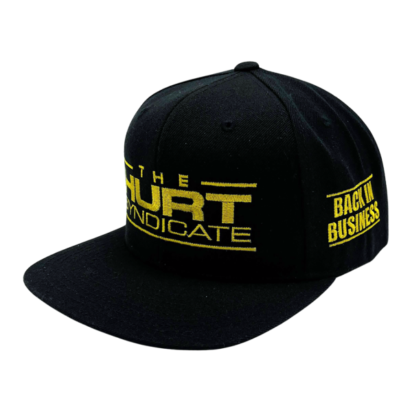 The Hurt Syndicate Best for Business Premium Embroidered Flatbill Snapback Hat PW Catalog