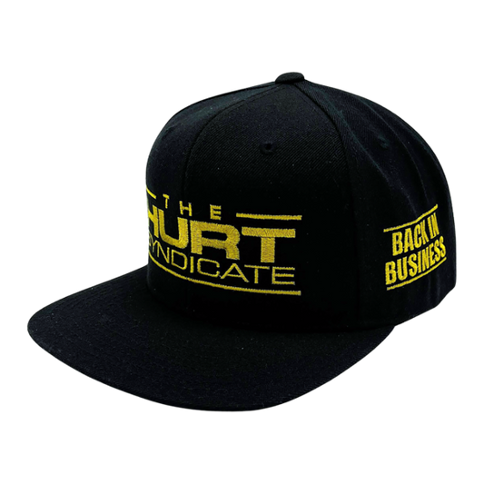 The Hurt Syndicate Best for Business Premium Embroidered Flatbill Snapback Hat PW Catalog