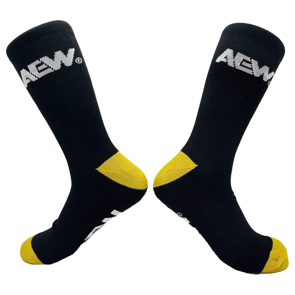 AEW Logo Superkicks x AEW Socks Socks PW Catalog