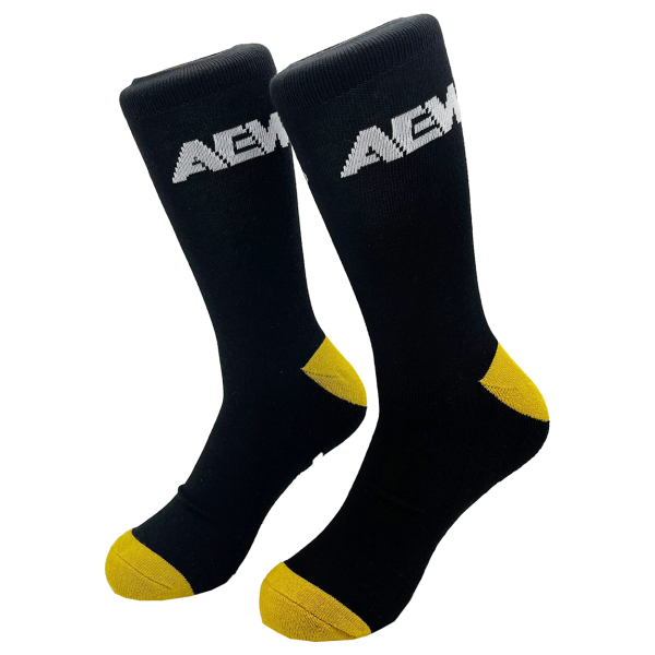 AEW Logo Superkicks x AEW Socks Socks PW Catalog