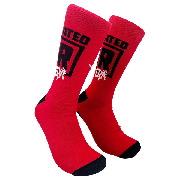 Cope Rated R Era Superkicks x AEW Socks Socks PW Catalog
