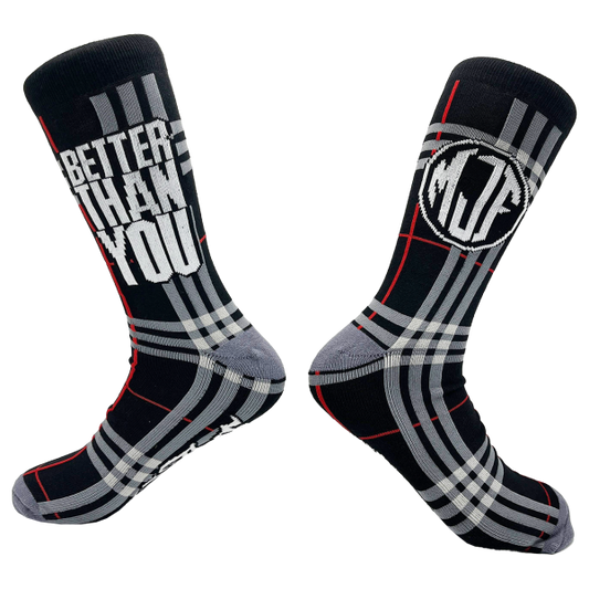 MJF Better Than You Superkicks x AEW Socks Socks PW Catalog