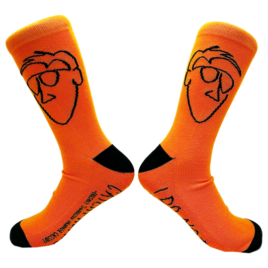 Orange Cassidy One Line Superkicks x AEW Socks Socks PW Catalog