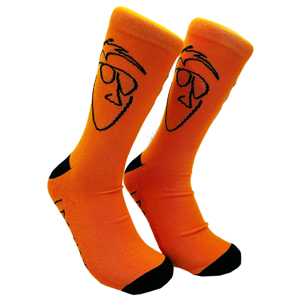 Orange Cassidy One Line Superkicks x AEW Socks Socks PW Catalog
