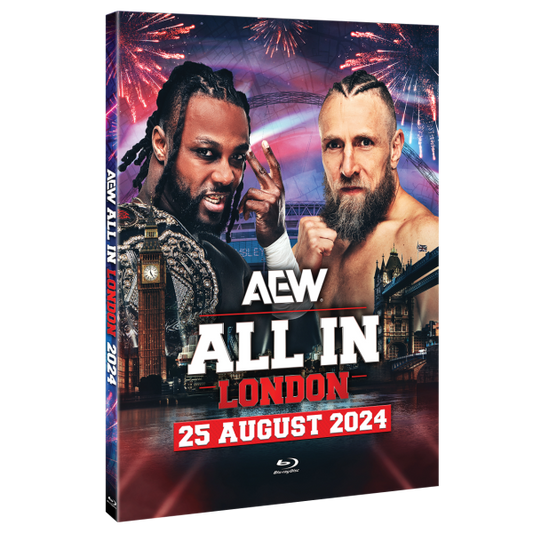 AEW ALL IN LONDON August 25 2024 Blu-ray DVD PW Catalog