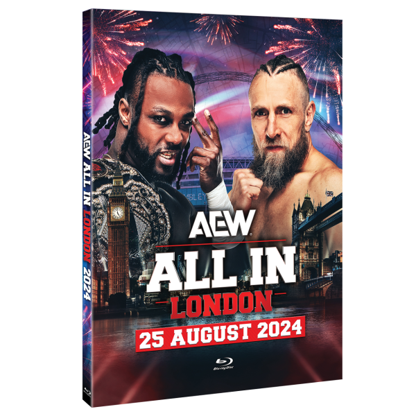 AEW ALL IN LONDON August 25 2024 Blu-ray DVD PW Catalog