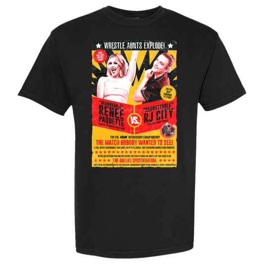 Wrestle Aunts Wrestle Aunts Explode T-Shirt T-Shirt PW Catalog