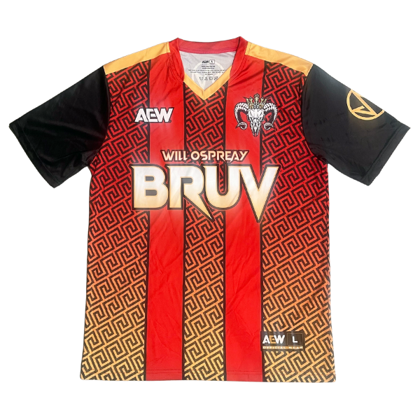 Will Ospreay Billy Goat FC Jersey Red & Gold PW Catalog