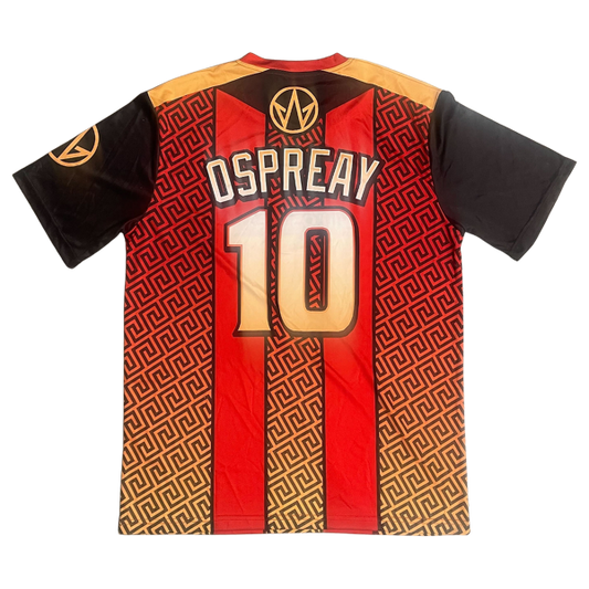 Will Ospreay Billy Goat FC Jersey Red & Gold PW Catalog