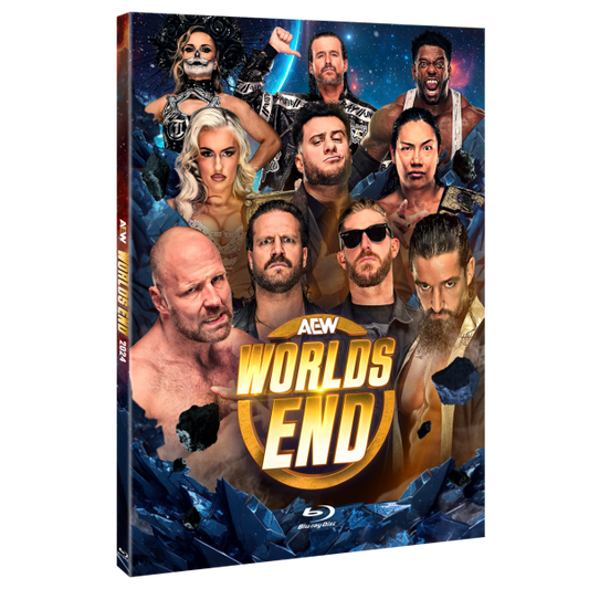 AEW Worlds End December 28, 2024 Blu-ray DVD PW Catalog