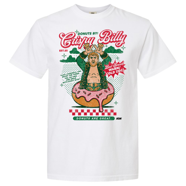 Will Ospreay Crispy Billy T-Shirt T-Shirt PW Catalog