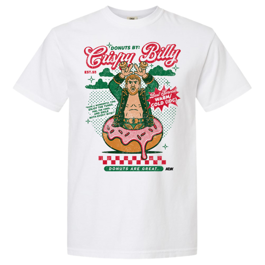 Will Ospreay Crispy Billy T-Shirt T-Shirt PW Catalog