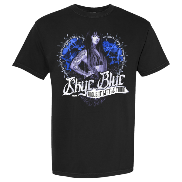 Skye Blue Violent Little Thing T-Shirt T-Shirt PW Catalog