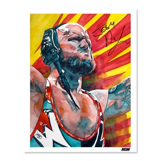 Josh Alexander Autographed 11" x 14" Rob Schamberger Art Print art prints PW Catalog