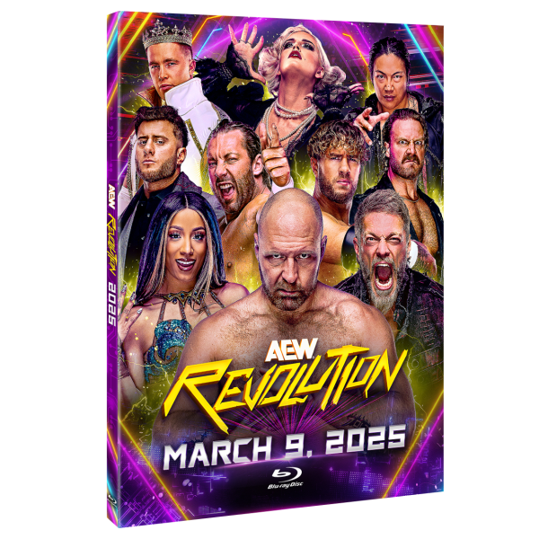 AEW Revolution March 9, 2025 Blu-ray DVD PW Catalog