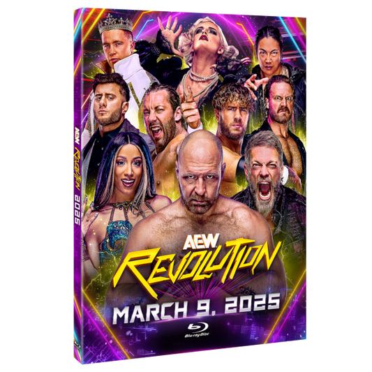 AEW Revolution March 9, 2025 Blu-ray DVD PW Catalog