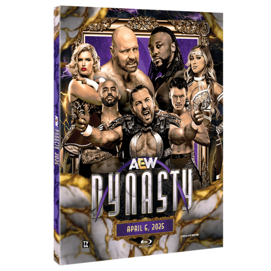 AEW Dynasty April 6, 2025 Blu-ray DVD PW Catalog