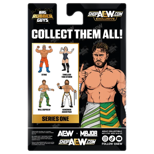 AEW Major Big Rubber Guys Will Ospreay Series 1