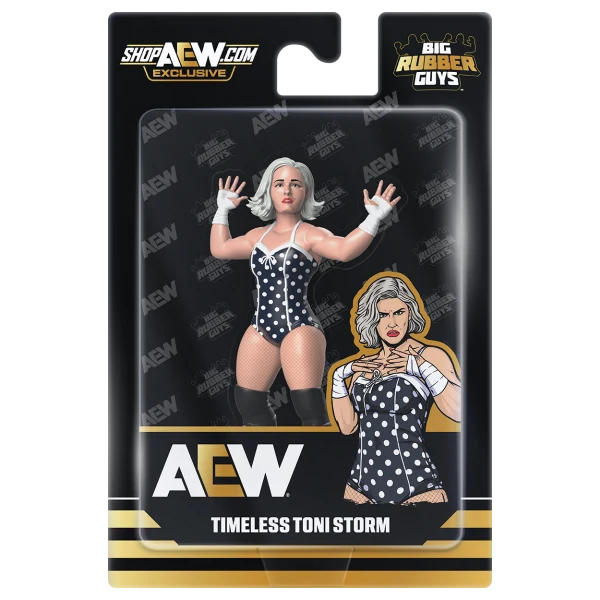 AEW Major Big Rubber Guys Timeless Toni Storm Series 1