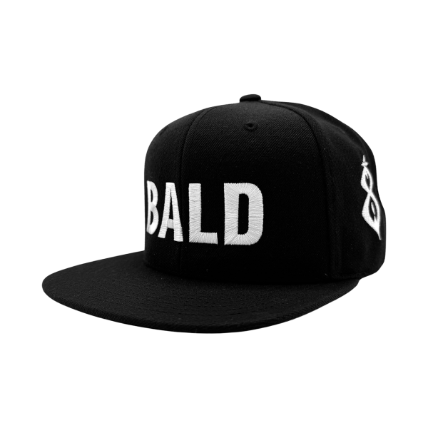 Ricochet BALD Premium Embroidered Flatbill Snapback Hat PW Catalog