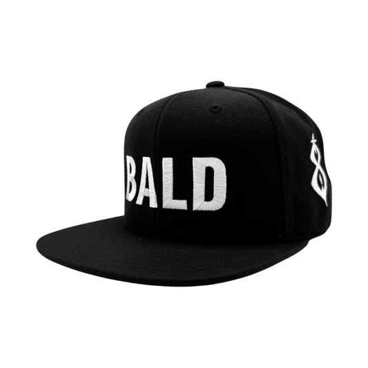 Ricochet BALD Premium Embroidered Flatbill Snapback Hat PW Catalog