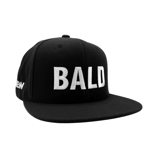 Ricochet BALD Premium Embroidered Flatbill Snapback Hat PW Catalog