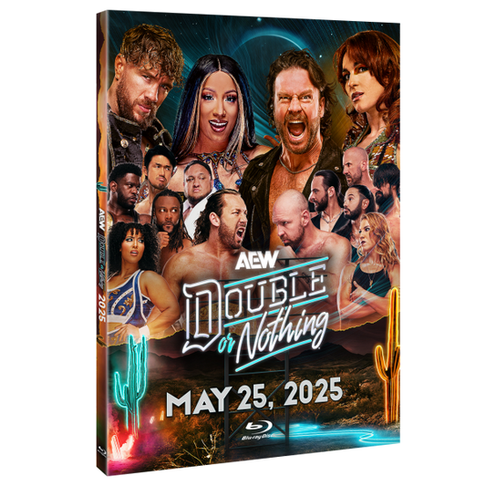 AEW Double or Nothing May 25, 2025 Blu-ray DVD PW Catalog
