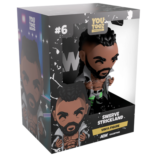 Swerve Strickland YouTooz AEW Vinyl Figure PW Catalog