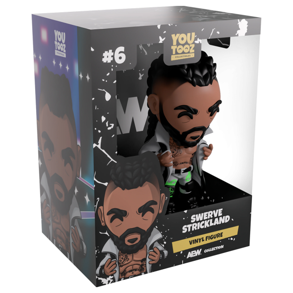 Swerve Strickland YouTooz AEW Vinyl Figure PW Catalog