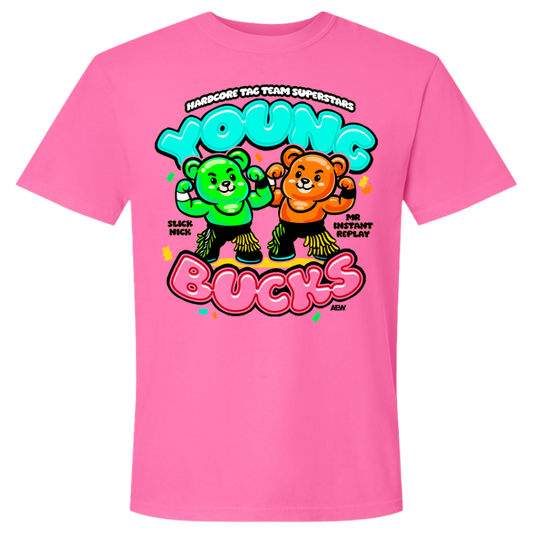 The Young Bucks Gummy Bucks T-Shirt T-Shirt PW Catalog