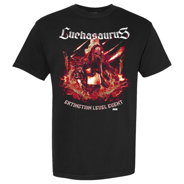 Luchasarus Extinction Level Event T-Shirt T-Shirt PW Catalog