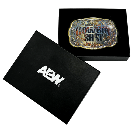 Hangman Adam Page 5"x3" Cowboy Shit Belt Buckle Belt Buckles PW Catalog