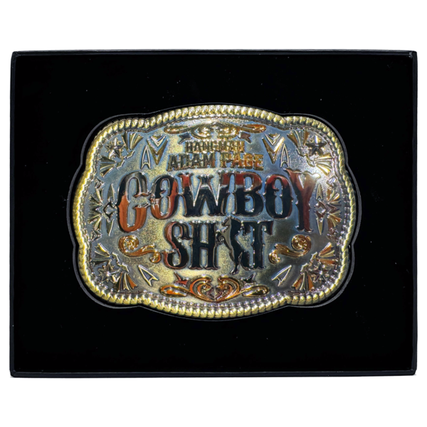 Hangman Adam Page 5"x3" Cowboy Shit Belt Buckle Belt Buckles PW Catalog