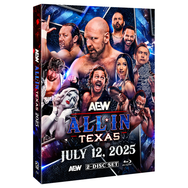 AEW All In Texas July 12, 2025 Blu-ray (2-Disc Set) DVD PW Catalog