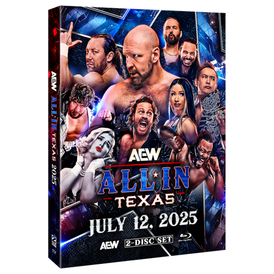 AEW All In Texas July 12, 2025 Blu-ray (2-Disc Set) DVD PW Catalog
