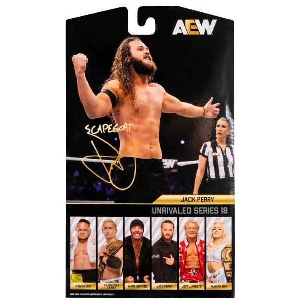 Jack Perry Unrivaled 18 Figure Action Figure PW Catalog