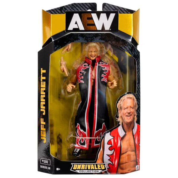 Jeff Jarrett Unrivaled 18 Figure Action Figure PW Catalog