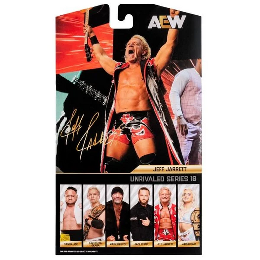 Jeff Jarrett Unrivaled 18 Figure Action Figure PW Catalog