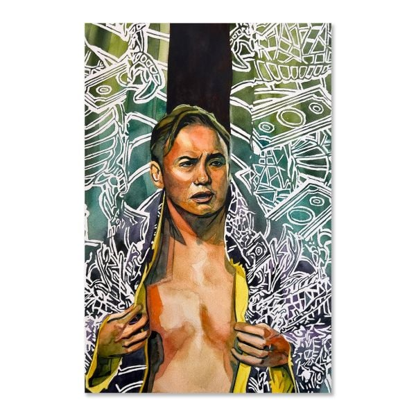 Kazuchika Okada The Art of Rob Schamberger 24" x 36" Poster Print Poster PW Catalog