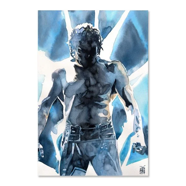 Kenny Omega The Art of Rob Schamberger 24" x 36" Poster Print Poster PW Catalog