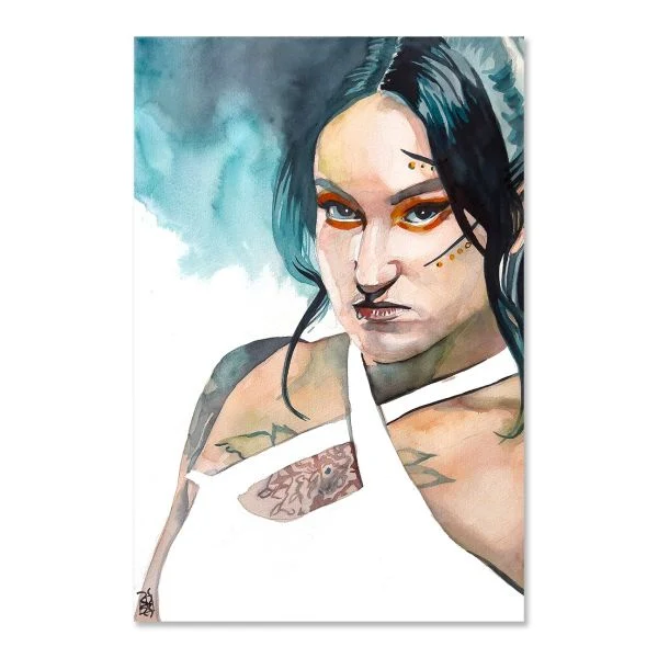 Kris Statlander The Art of Rob Schamberger 24" x 36" Poster Print Poster PW Catalog
