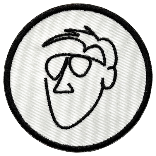 Orange Cassidy One Line 3" Circle Patch PW Catalog