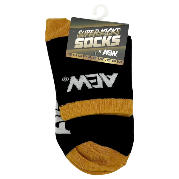 AEW Logo Superkicks x AEW Ankle Socks Socks PW Catalog