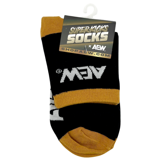 AEW Logo Superkicks x AEW Ankle Socks Socks PW Catalog