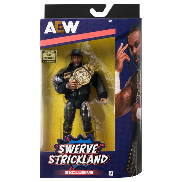 Swerve Strickland ShopAEW Limited Edition Figure Action Figure PW Catalog