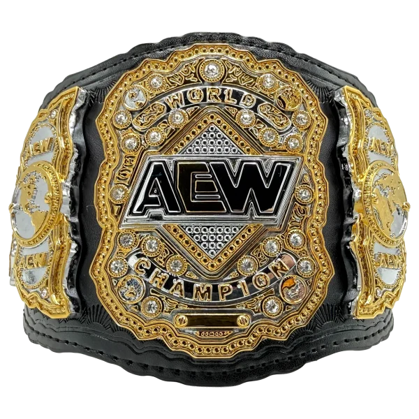 Mini AEW World Heavyweight Championship Title Belt Belt Buckles PW Catalog