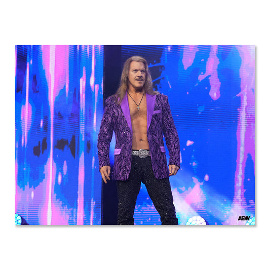 Chris Jericho is Home! AEW Dynamite 4-1-2026 Memorable Moments Art Print By Lee South art prints PW Catalog