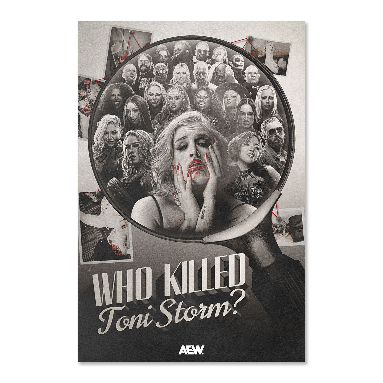 Toni Storm Who Killed Toni Storm? 12"x18" Poster Print Poster PW Catalog